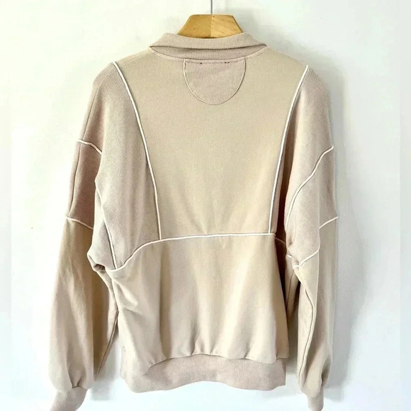 Kittenish Save The Drama Beige Sweatshirt and Jogger Cozy Lounge Set Size Small - Picture 9 of 15